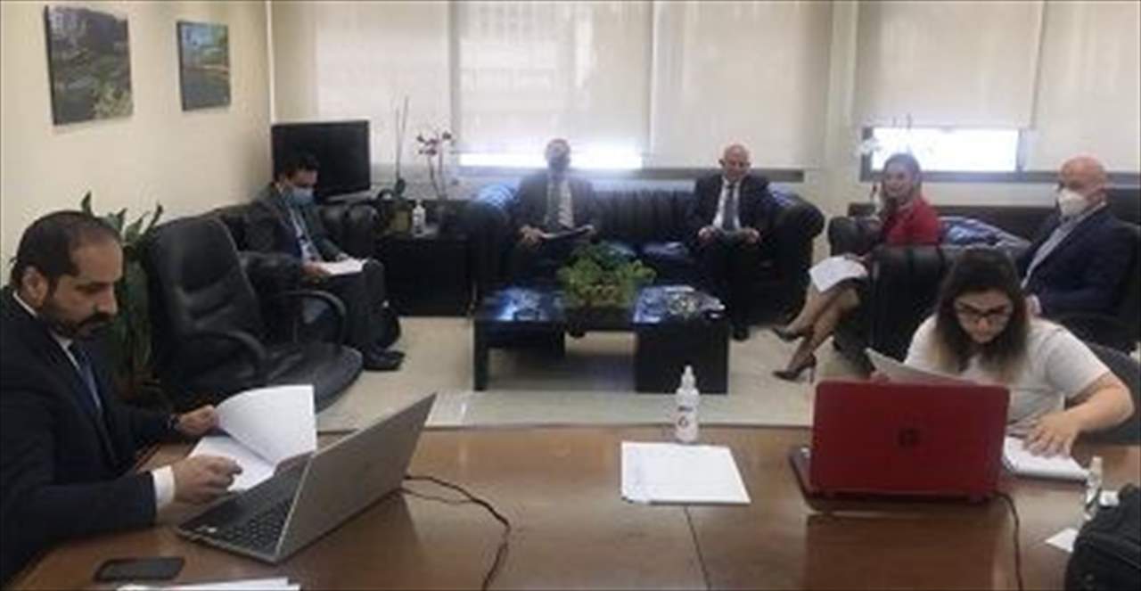 أوهانيان ترأست اجتماعاً لمكافحة المنشطات واستقبلت السفير الياباني