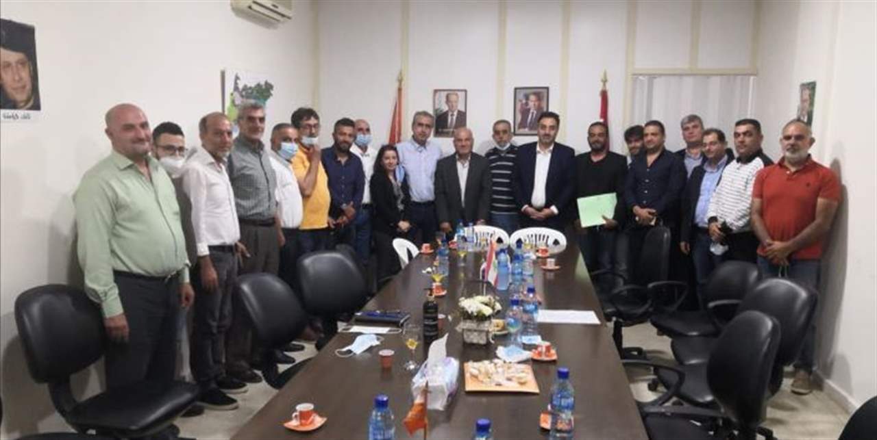 وفد من التقدمي زار الوطني الحر في الدامور: تأكيد على ترسيخ الإستقرار