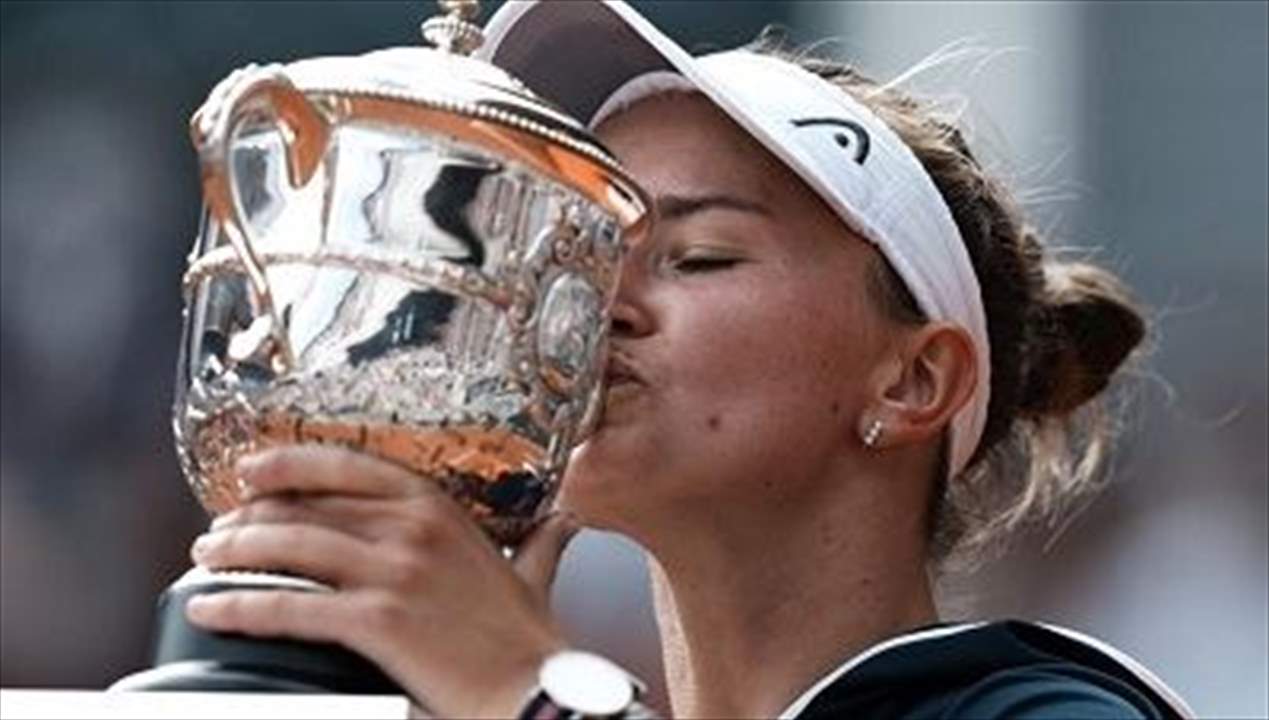 بطلة جديدة في رولان جاروس وأول تشيكية منذ 1981