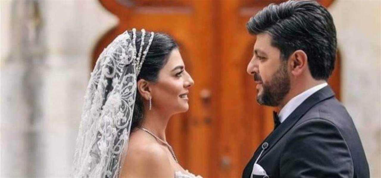 طوني عيسى وزوجته أمونة عيد في أول إطلالة بعد زواجهما بمناسبة عيد ميلاده