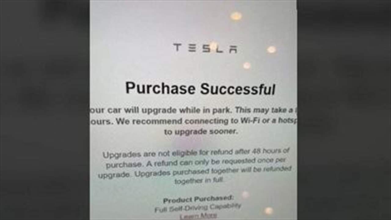 طفل عمره 10 أشهر يشتري تطبيق "تسلا" بمبلغ 8400 يورو !!