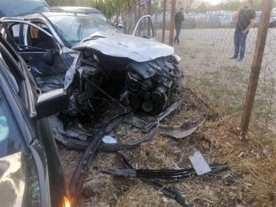  6 جرحى في حادث سير على طريق النبطية الفوقا