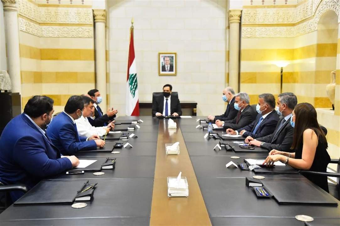  اجتماع في السراي الحكومي برئاسة دياب حول إجراءات الدخول إلى المطار