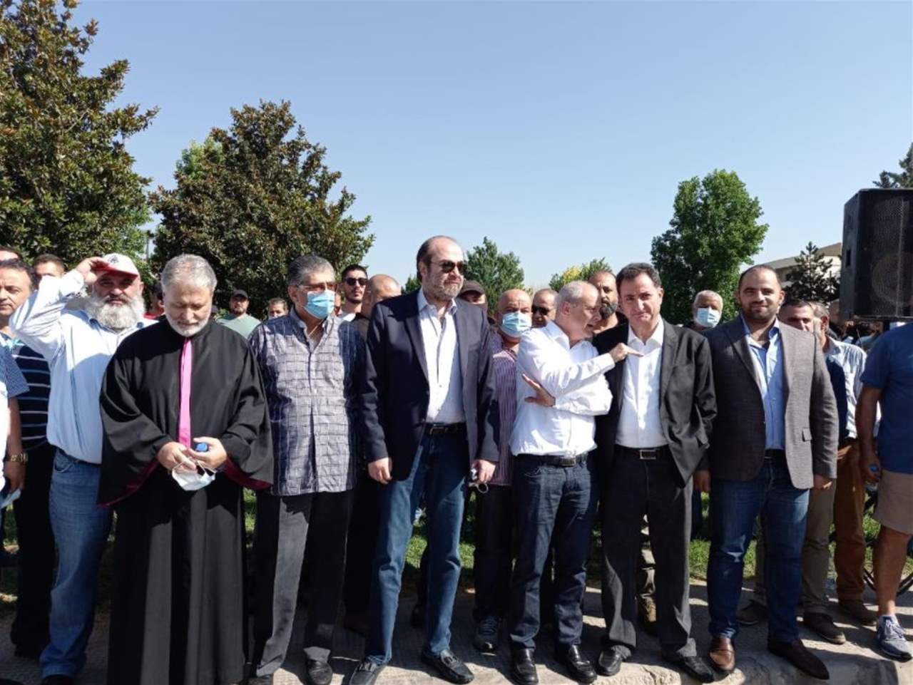 إعتصام تحذيري في زحلة.. وعقيص: ماحققناه بالقانون لن نخسره بالمازوت