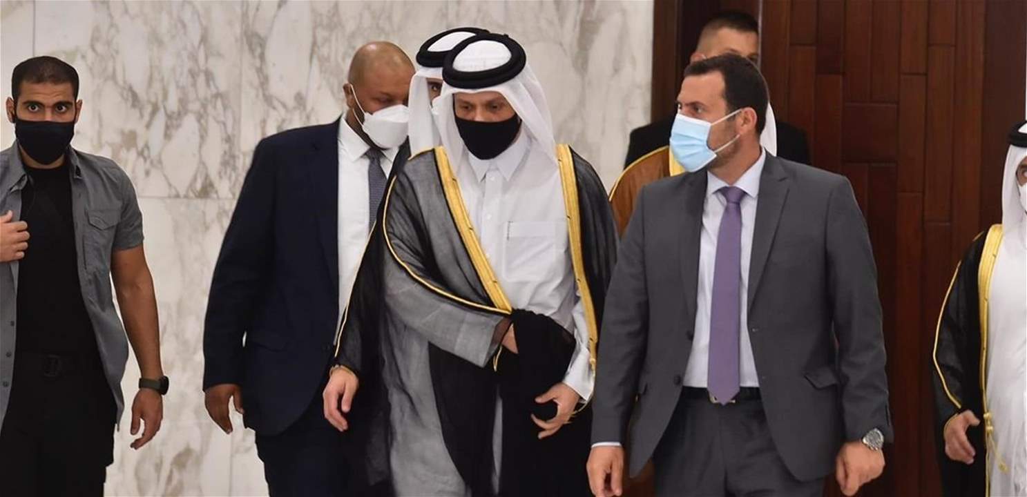 وزير الخارجية القطري للرئيس عون: قطر مستعدة للمساعدة على حل الأزمات التي يعاني منها لبنان...