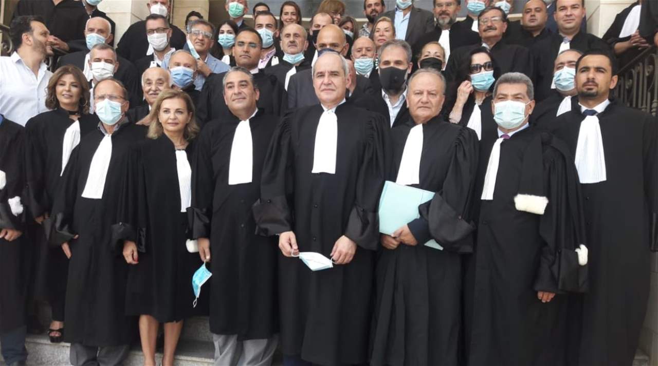 خلف: لا امكانية لسقوط رسالة المحاماة داخل لبنان