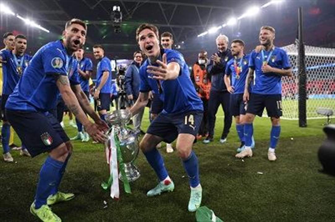 يورو 2020: إيطاليا وإسبانيا والدانمارك ورونالدو أبرز الفائزين