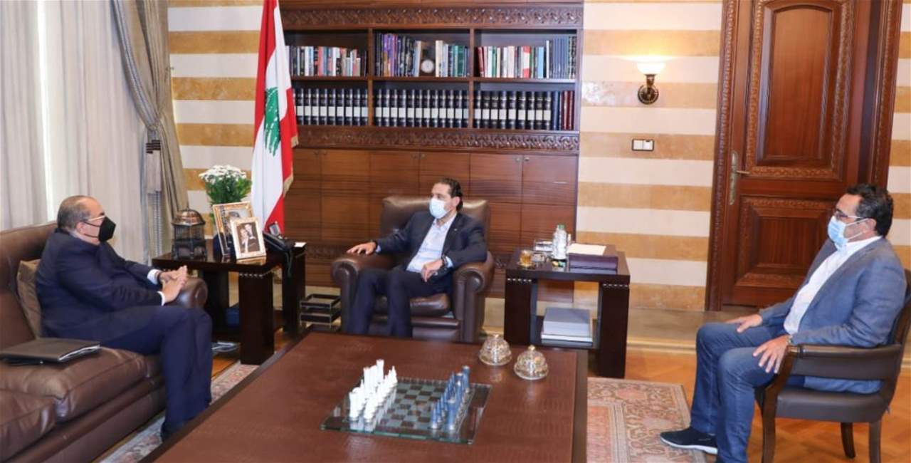 الحريري استقبل دوريل ومحي الدين