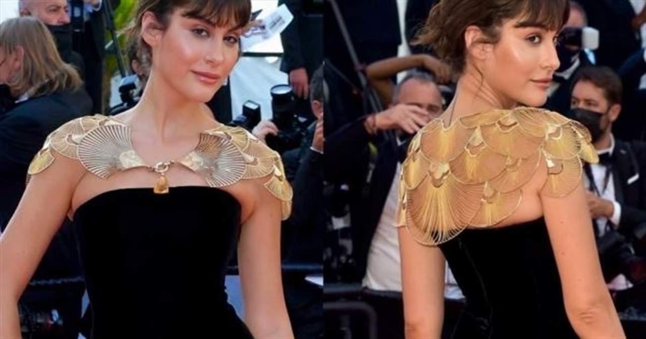 اليكم ثمن عقد نور عريضة الذهبي الذي أطلت به في مهرجان كان السينمائي