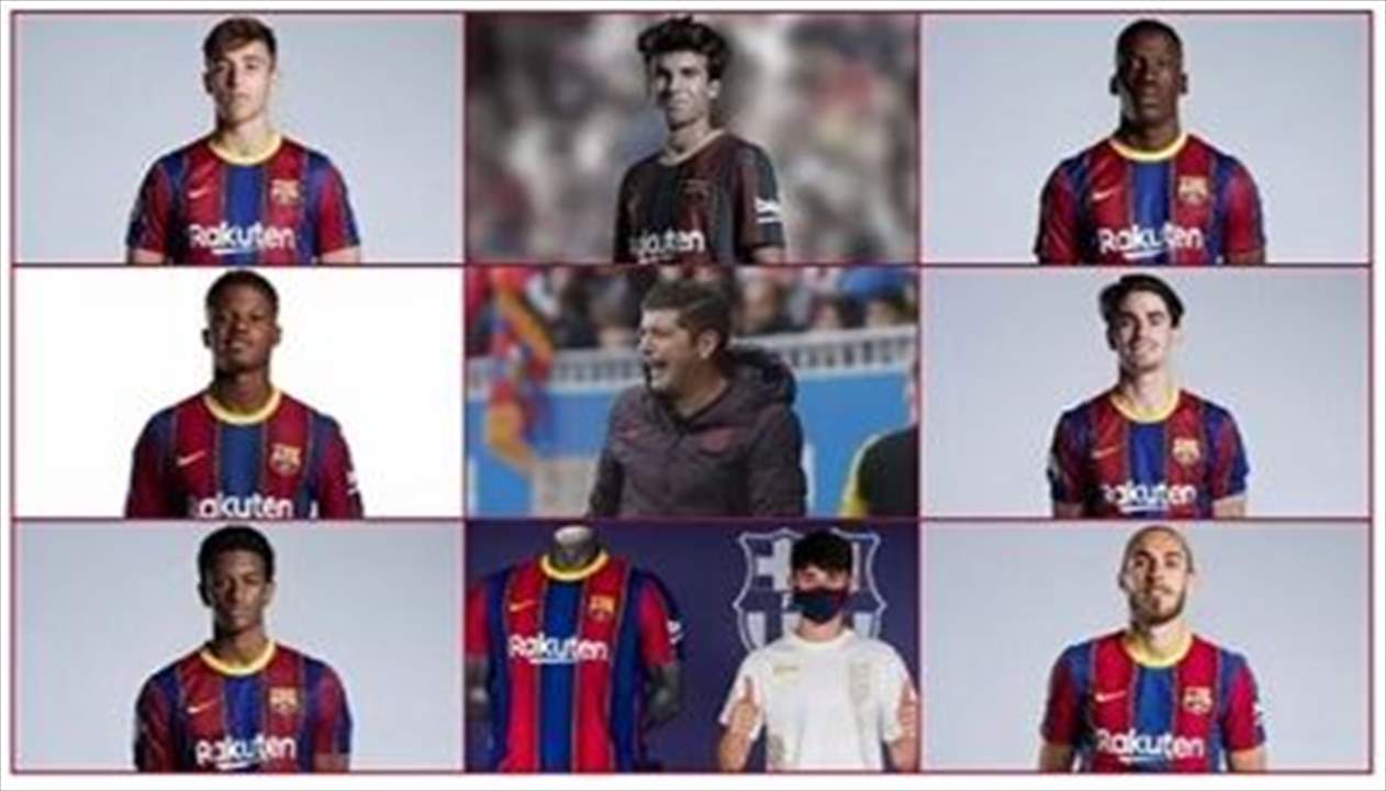 8 نجوم شباب من "لاماسيا" يقتحمون تشكيلة برشلونة