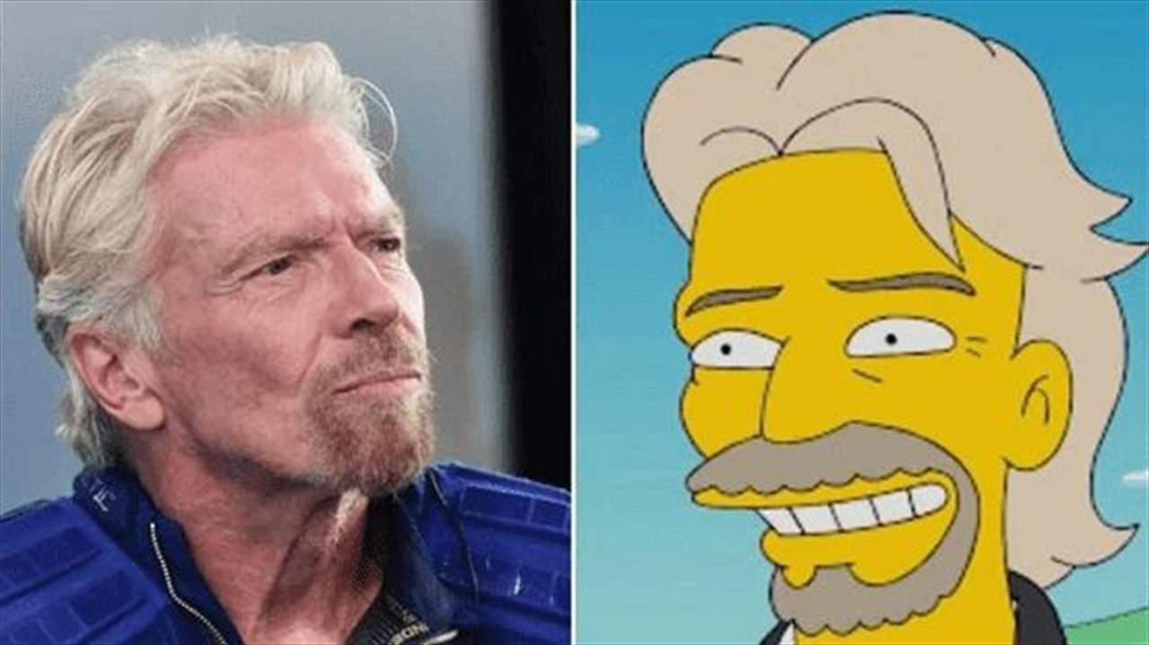هل توقّعت "عائلة سيمبسون" وصول الملياردير برانسون إلى الفضاء؟