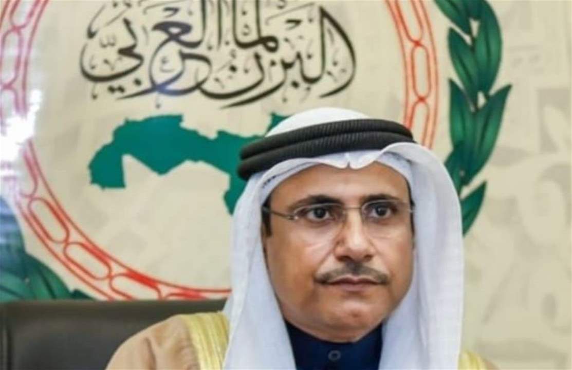 رئيس البرلمان العربي: تشكيل حكومة لبنانية أولوية لا تحتمل التأجيل واستمرار الجمود السياسي ستكون له نتائج وخيمة 