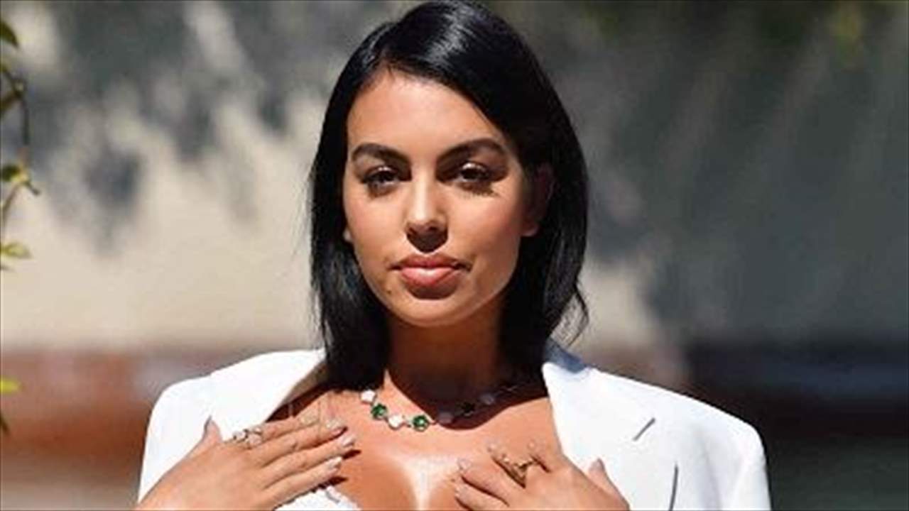 بالصور والفيديو - جورجينا محور الإهتمام في مهرجان كان السينمائي