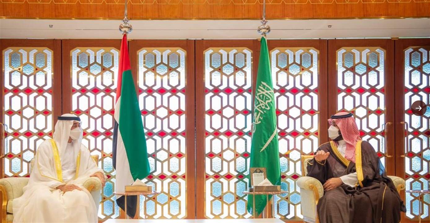 بن سلمان يستقبل ولي عهد أبوظبي محمد بن زايد في الرياض 