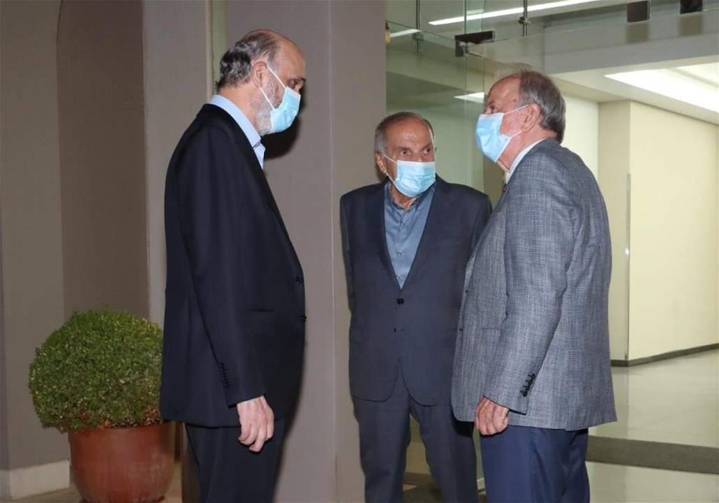 جعجع عرض مع طعمة وحمادة التطورات