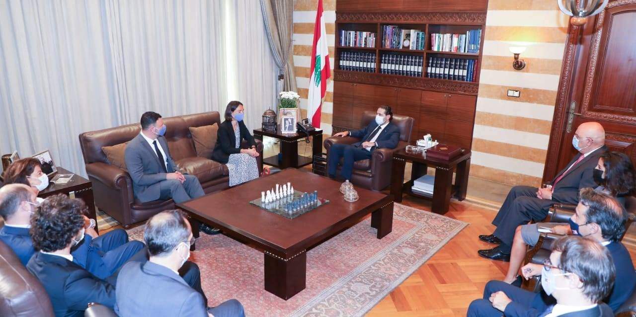 وفد من مجلس الشيوخ الفرنسي يلتقي الحريري في "بيت الوسط" والبحث يتناول الأوضاع في لبنان والمنطقة