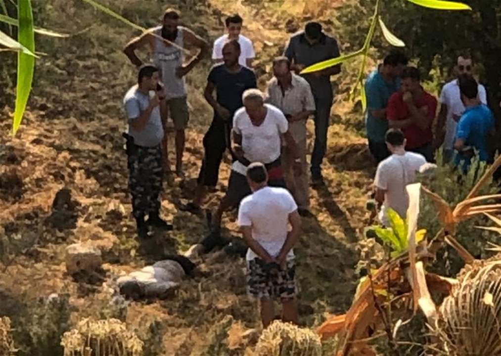  مراسل "الجديد": العثور على ميلاد جرجورة بعد فقدانه متوفياً في حقله جراء ذبحة قلبية