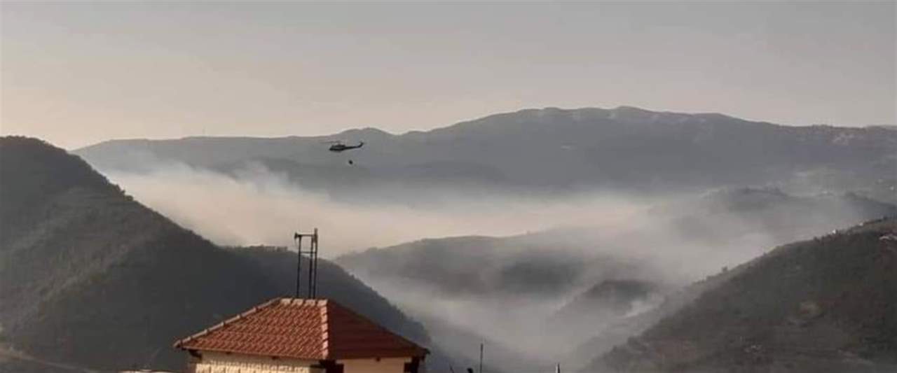 الحرائق تحاصر أكروم والأهالي ينزحون.. والجرافات السورية تتدخل