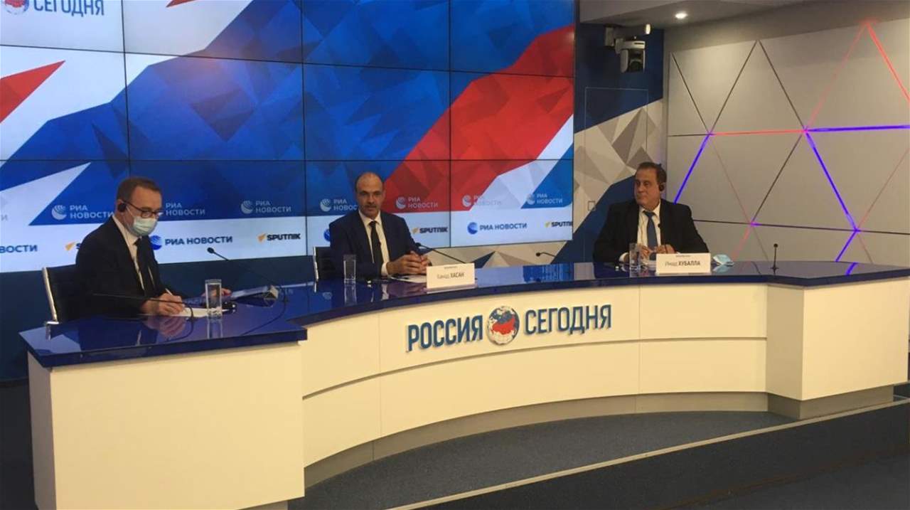 وزيرا الصحة والصناعة تابعا لقاءاتهما في روسيا حسن : نواجه شح الدواء بالإستيراد الطارئ والشراء المباشر