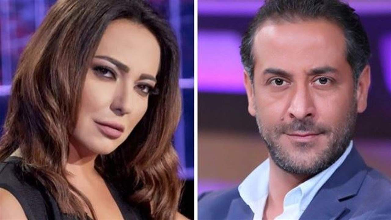 أمل عرفة وعبد المنعم عمايري معاً ويستمتعان بأجواء البحر