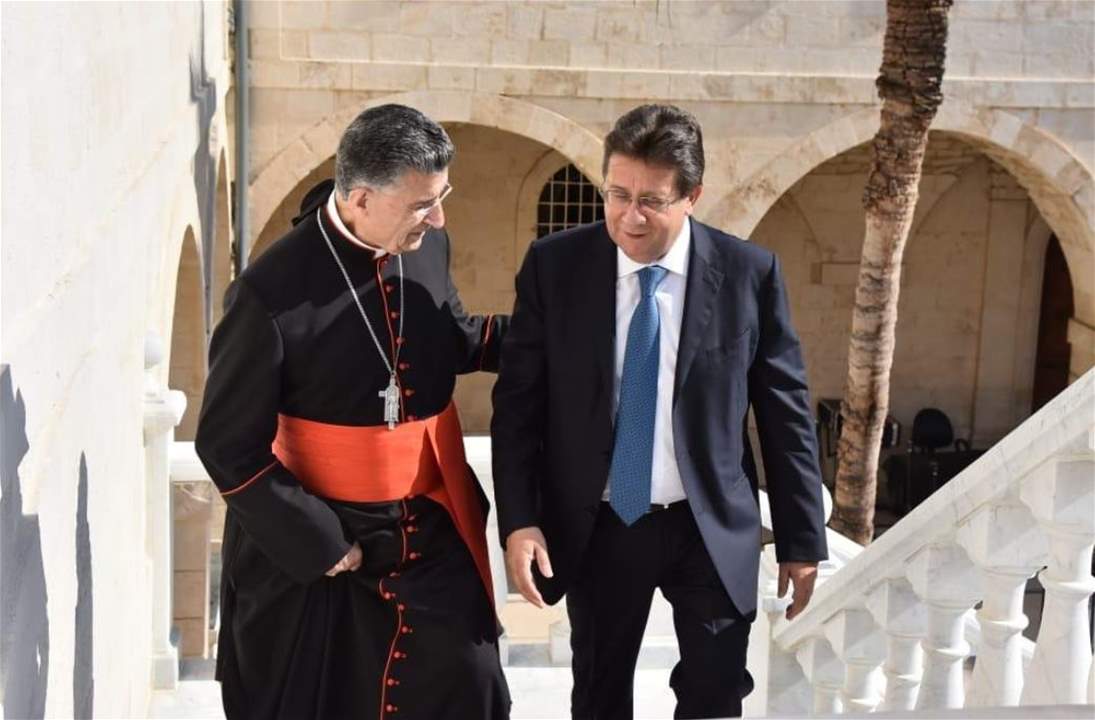 كنعان بعد لقائه الراعي: حملات التهشيم والتزوير لن تنال من بكركي 