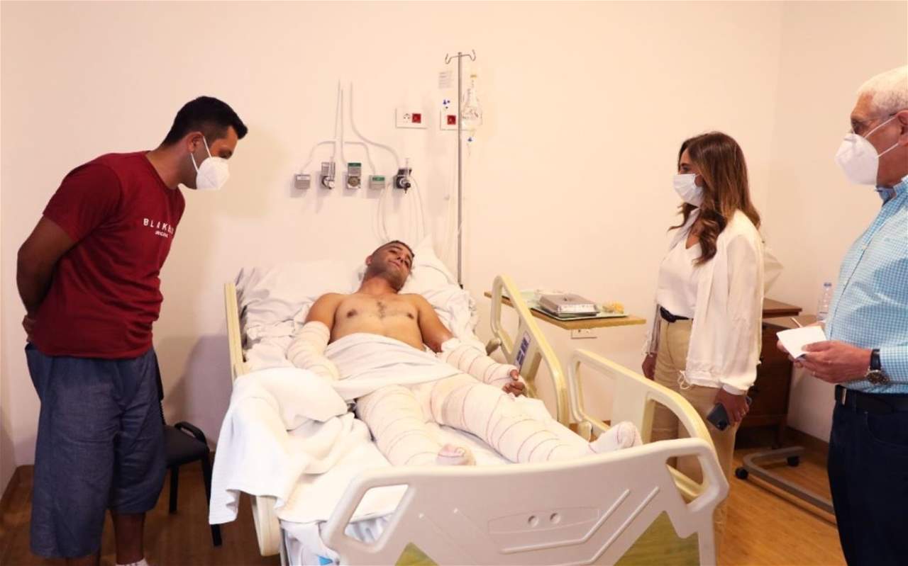 عكر جالت على جرحى انفجار عكار: أي مصاب بحاجة الى علاج في الخارج سيتم نقله