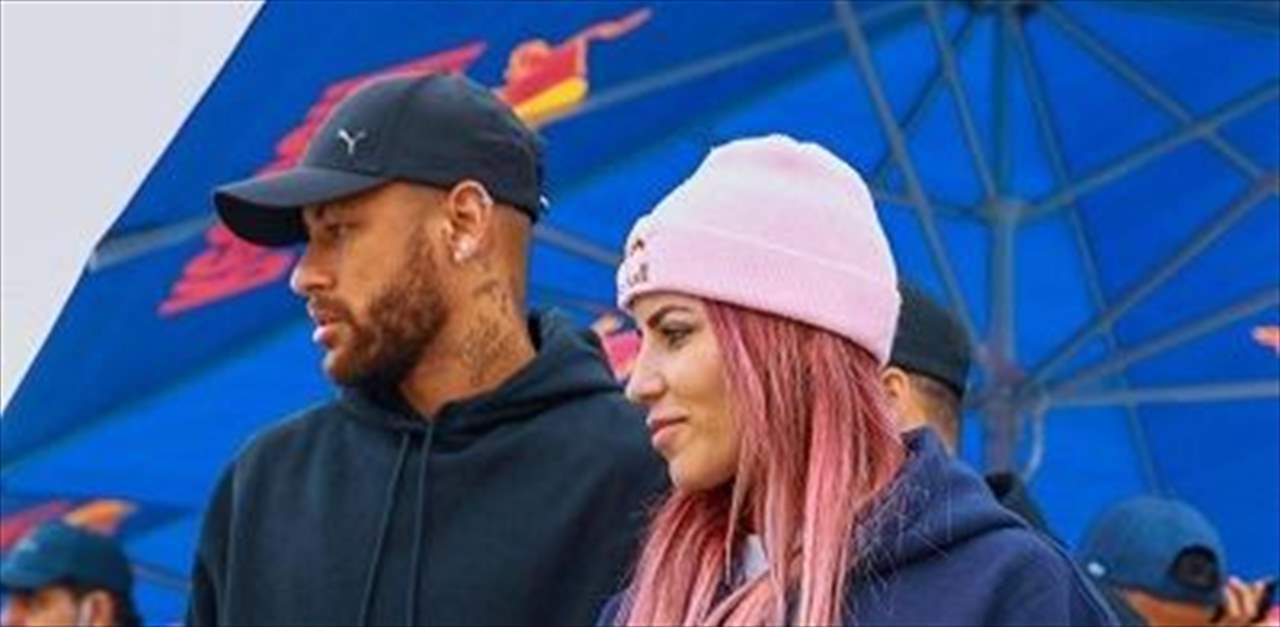 صور - البرزيلي نيمار يعلن حبه للبطلة العالمية ليتيسيا بوفوني