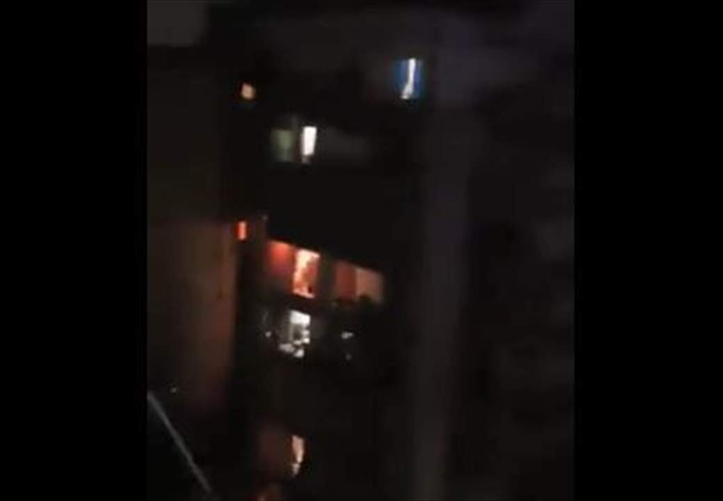 بالفيديو ـ  أهالي منطقة الطريق الجديدة يعبرون عن فرحتهم بعودة التيار الكهربائي  