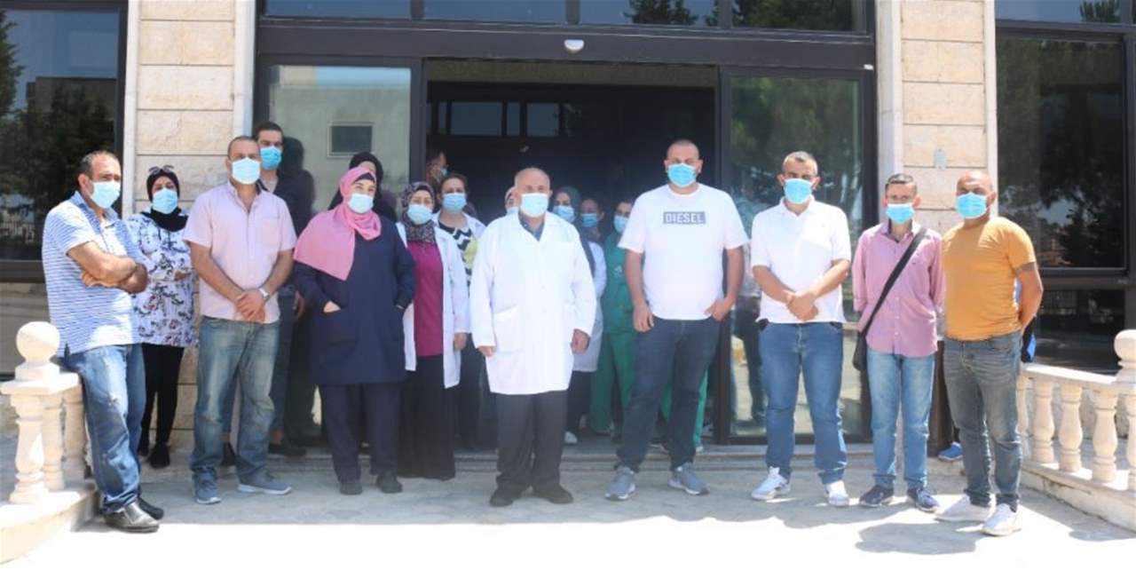 لا بنزين للجسم الطبي والتمريضي في مستشفى بنت جبيل الحكومي..