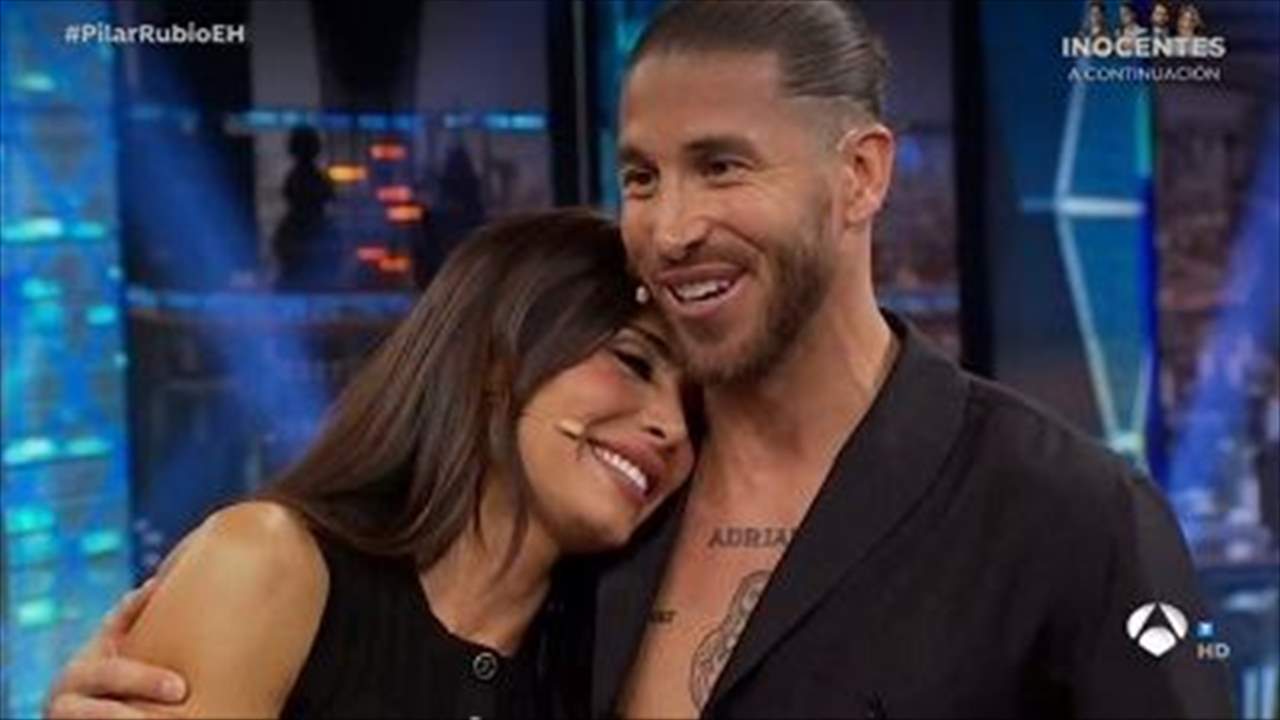 بالفيديو والصور - مفاجأة وغرام على الشاشة بين بيلار وراموس