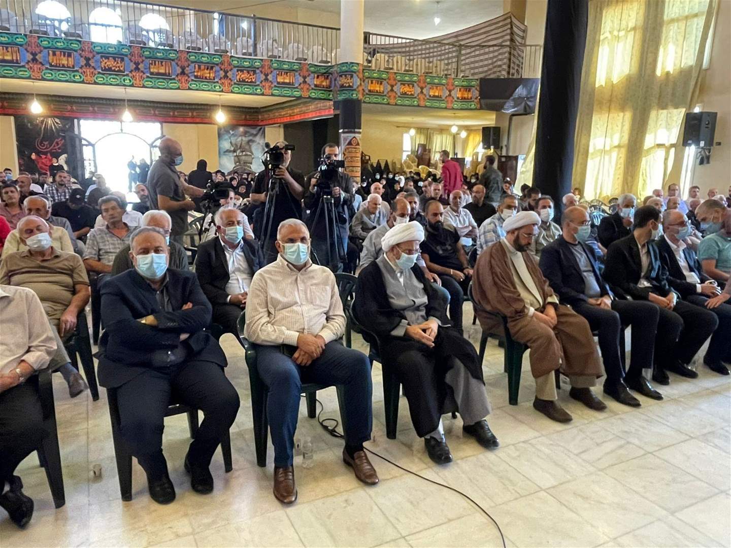  احتفال تأبيني بذكرى أربعين محمد علي أيوب وعلي شبلي في حسينية بوداي غربي بعلبك