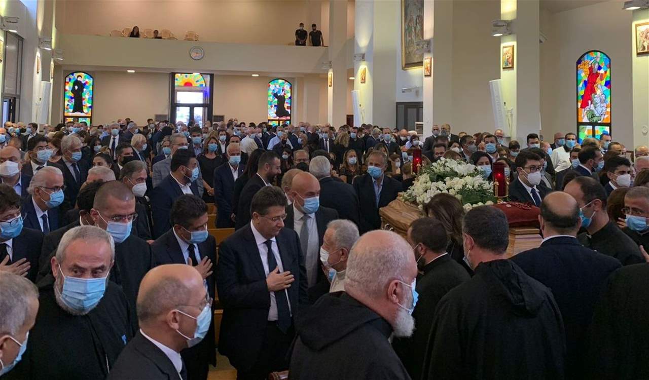 تشييع والد النائب ابراهيم كنعان إلى مثواه الأخير 