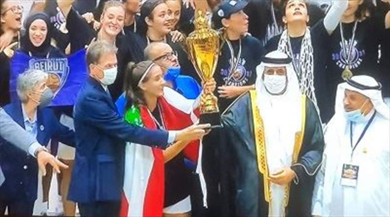 نديم حكيم للجديد: "بيروت" بطل سيدات العرب .. اللقب هديّة لكل اللبنانيين
