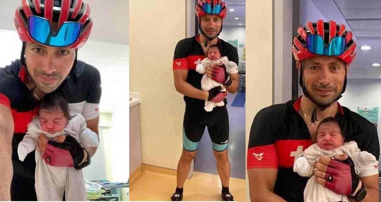 طبيب لبناني يستدعونه للإسعاف فيأتيهم على وجه السرعة راكباً دراجة هوائية 