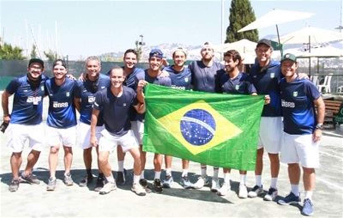 كأس ديفيس: لبنان يخسر أمام البرازيل ويبقى في المجموعة العالمية الأولى