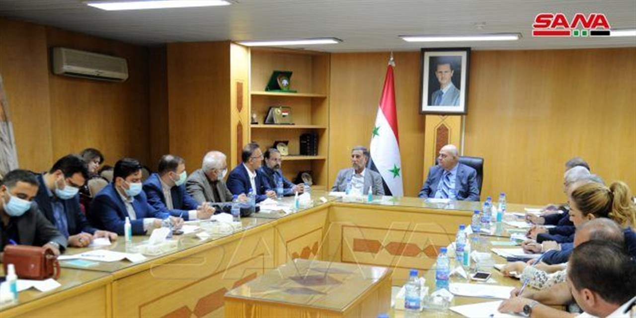 مباحثات سورية إيرانية لتنفيذ اتفاقيات التعاون الاقتصادي والتبادل التجاري