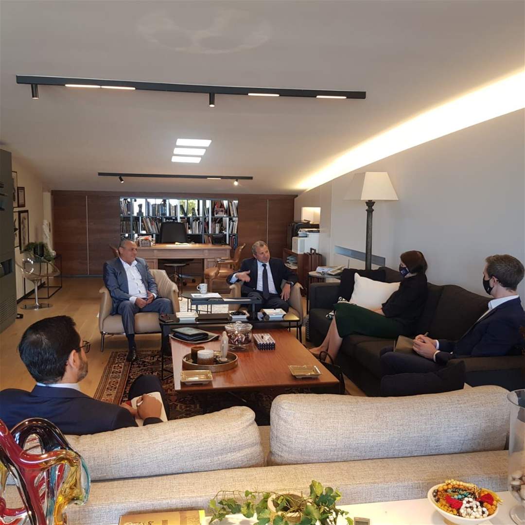 باسيل استقبل سفيرة أستراليا 