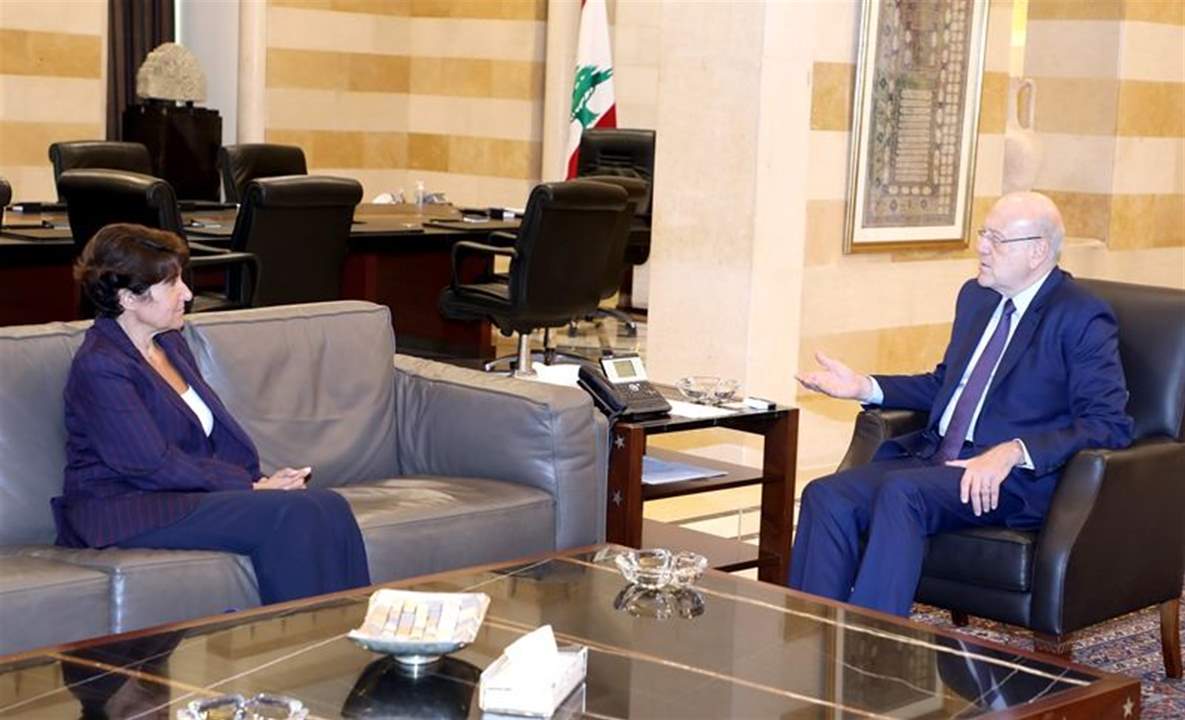 ميقاتي يلتقي سفراء فرنسا والاردن والولايات المتحدة ويستقبل وفدا من غرفة التجارة الدولية مهنئا