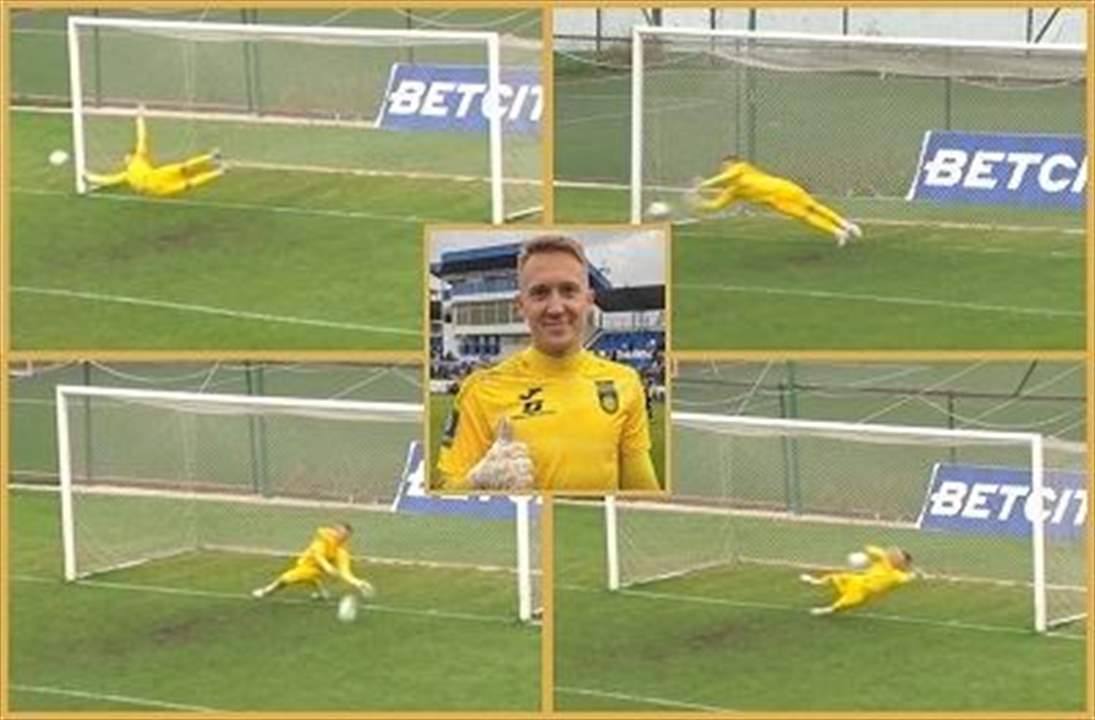 بالفيديو - حارس مرمى يصدّ خمس ركلات ترجيحية