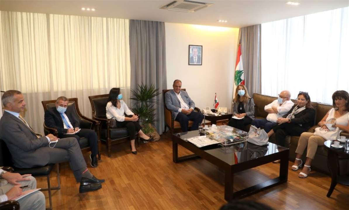 وزير الصناعة بوشكيان: صناعة الدواء اللبناني يحصن الأمن الصحي 