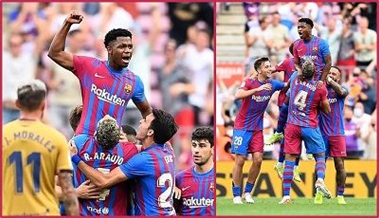 بالفيديو - عودة عاطفية لأنسو فاتي توّجها بهدفٍ رائع