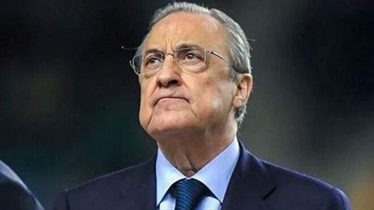 بالفيديو - فلورنتينو بيريث يتعرض لحادث بعد تعادل ريال مدريد