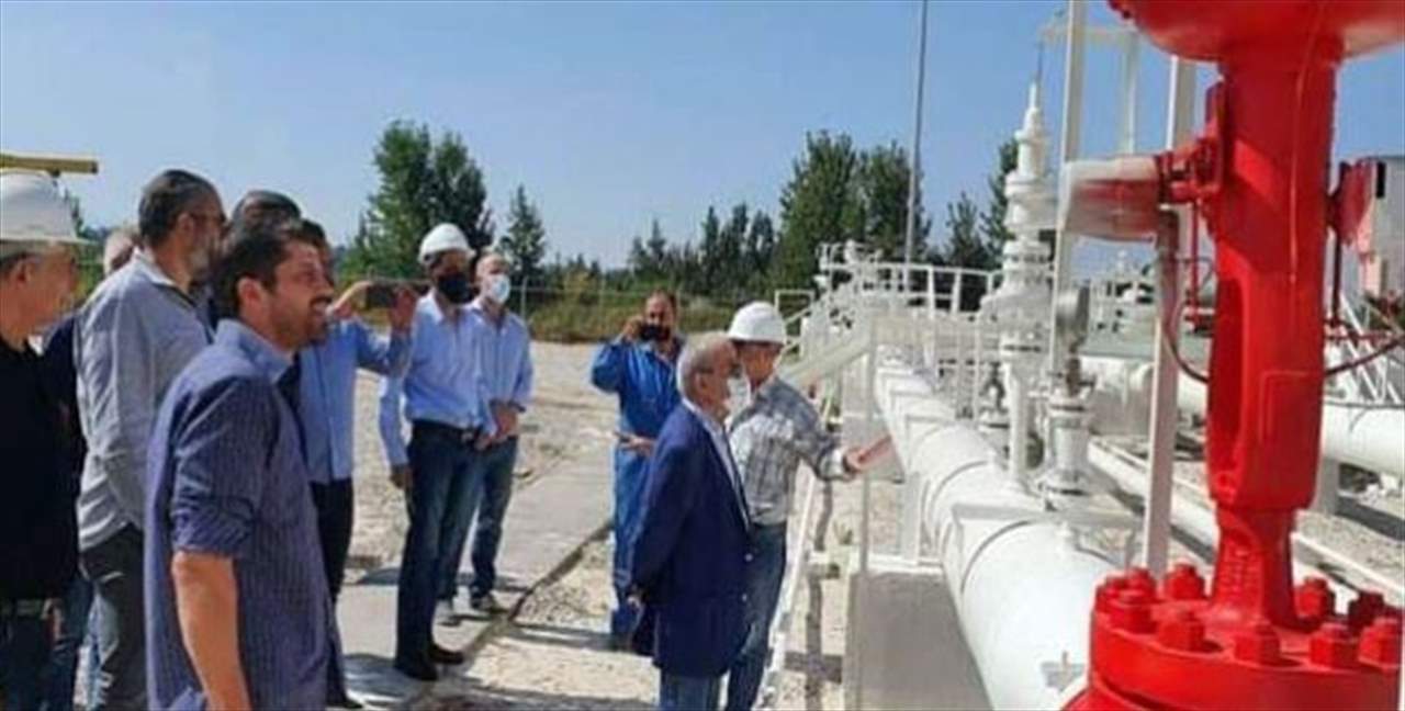 فريق سوري-  لبناني يبدأ الكشف على خط الغاز العربي