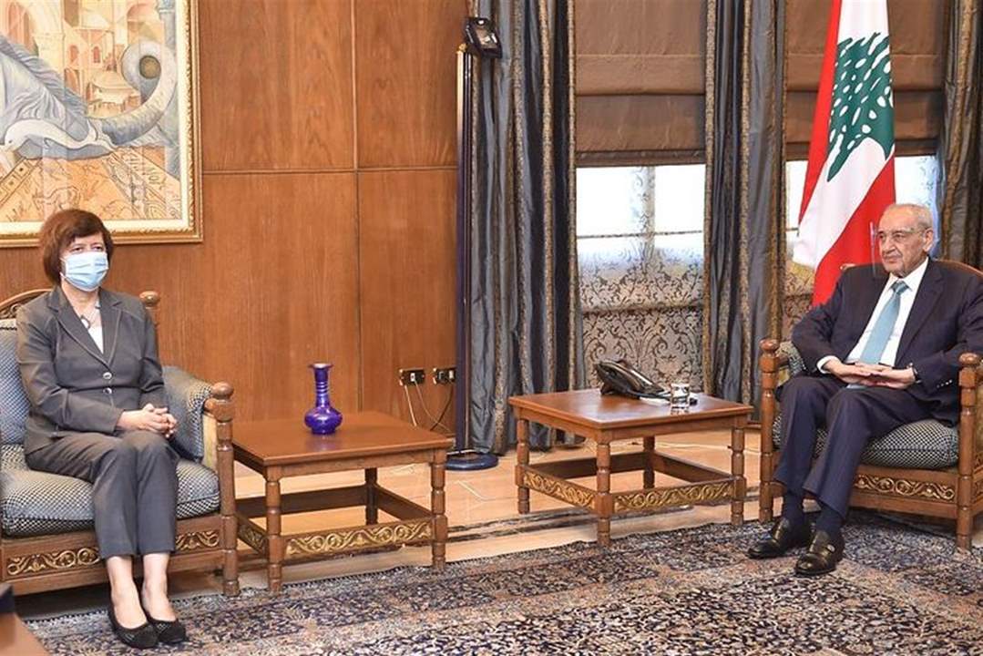 بري استقبل فرونتسكا ووزير الخارجية: بحثنا في الإنتخابات النيابية والحدود البحرية وكان التفاهم كاملا