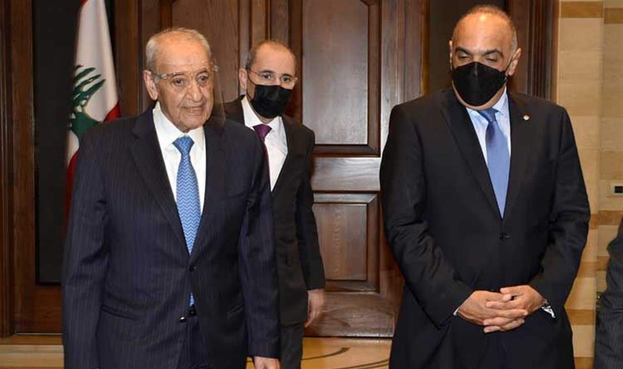 الخصاونة بعد لقائه بري: نهدف لمساعدة اللبنانيين في مجال تزود الغاز والطاقة الكهربائية  