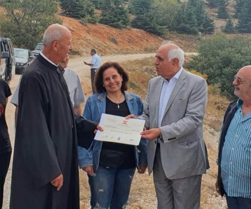 نقابة المحررين تزرع ارزة شهداء الصحافة بالباروك