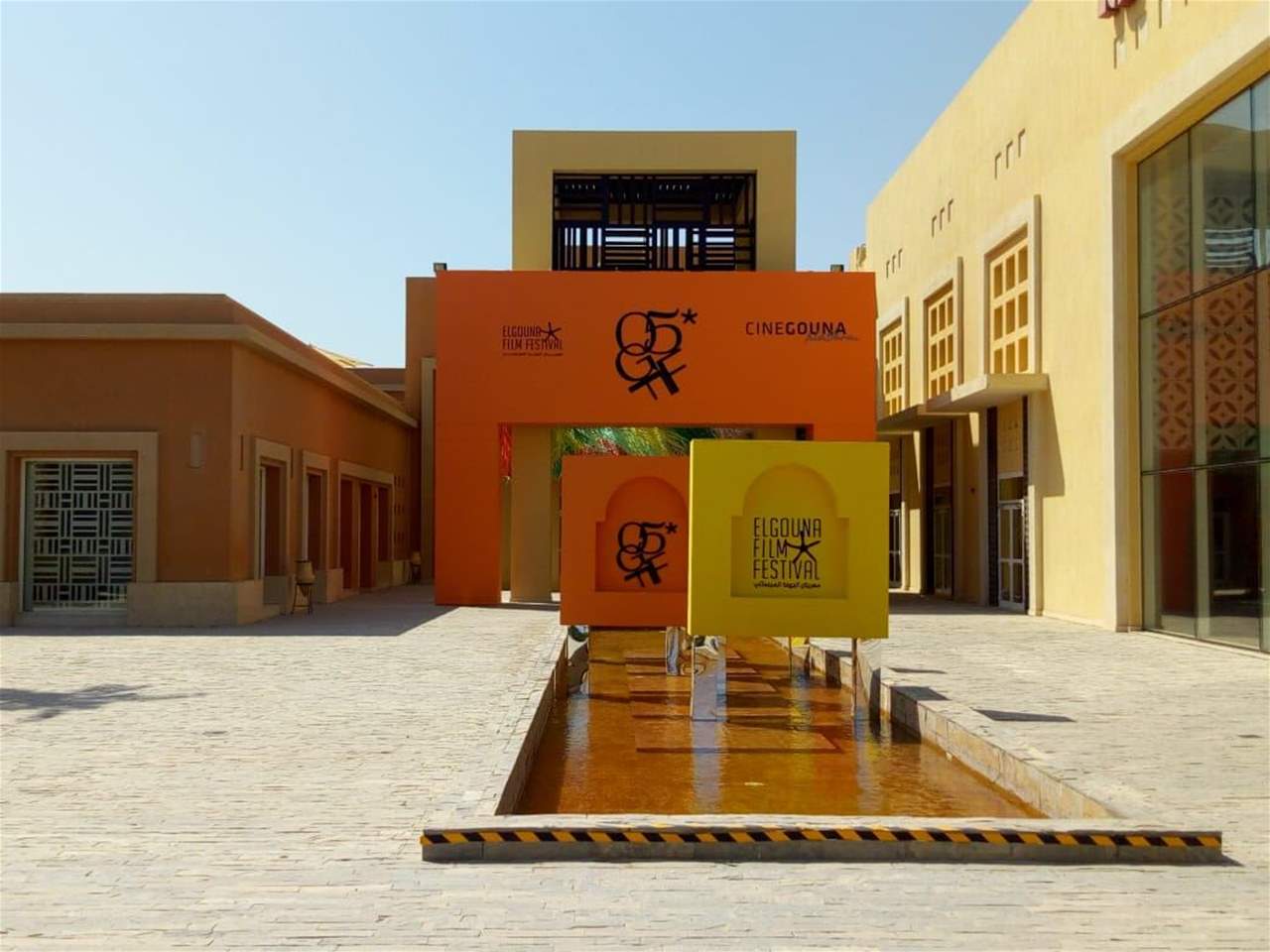 نشوب حريق في مهرجان الجونة قبل ساعات من حفل الإفتتاح-فيديو