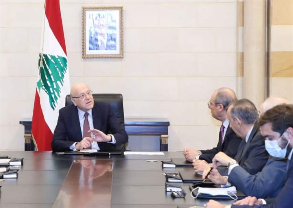 ميقاتي يستقبل كومار جاه الذي اكد على ان الدولة اللبنانية يجب ان تدير عملية الإصلاحات