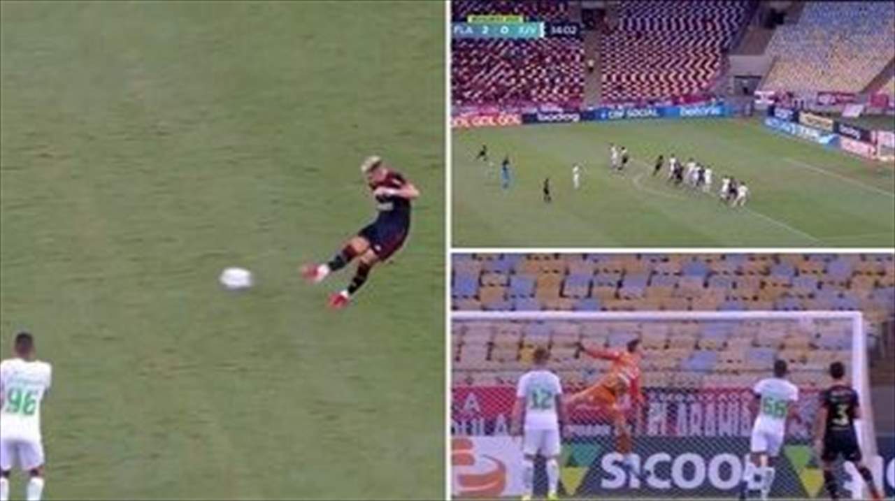 بالفيديو - هدف رائع من مسافة بعيدة لنجم المان يونايتد في البرازيل