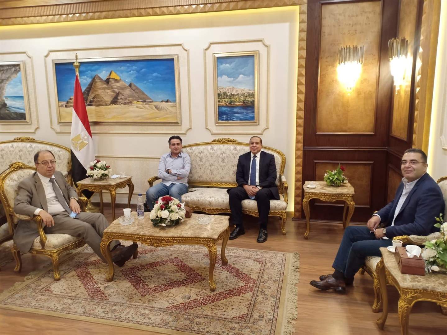   حميه في القاهرة للمشاركة في مجلس وزراء النقل العرب